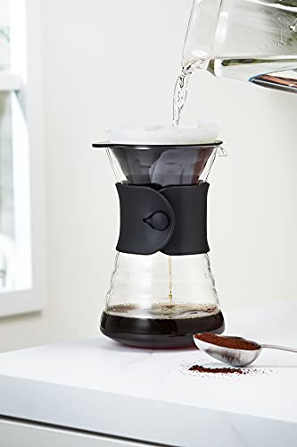 Hario V60 Drip Coffee Decanter, 700ml, Black