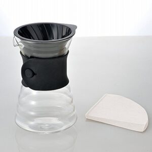 Hario V60 Drip Coffee Decanter, 700ml, Black