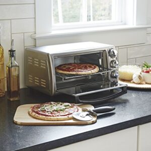 Hamilton Beach 4-Slice Countertop Toaster Oven with Bake Pan, Stainless Steel (31143)