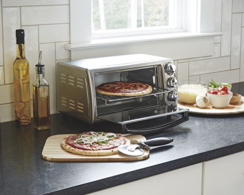 Hamilton Beach 4-Slice Countertop Toaster Oven with Bake Pan, Stainless Steel (31143)