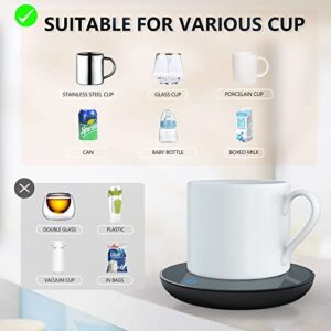 GARMEE Electric Coffee Warmer, Smart Coffee Warmers for Office Desk, Mug Warmer with 2 Temperature Settings, Cup Warmer Tea Warmer, Electric Beverage Warmer, Drink Warmer for Cocoa, Tea, Milk