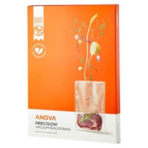 anova culinary precision vacuum sealer bags (pre-cut),clear