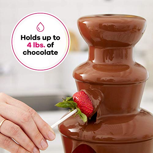 Wilton Chocolate Pro Chocolate Fountain and Fondue Fountain, 4 lb. Capacity