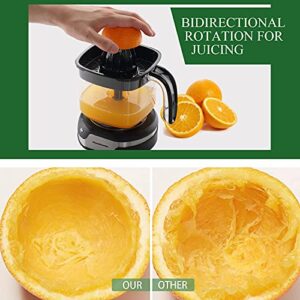 Homeleader Electric Citrus Juicer, Lemon Squeezer with Powerful Motor and LED Working Lamp, Orange Juicer for Grapefruits, Orange and Lemon