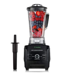cleanblend commercial blender – 64oz countertop blender 1800 watts – high performance, high powered professional blender and food processor for smoothies