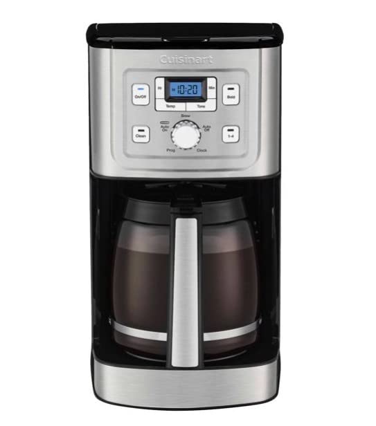 Cuisinart Brew Central Digital Display 14-Cup Self-cleaning Programmable Coffee Maker (Renewed) (CBC-7200PCFR)