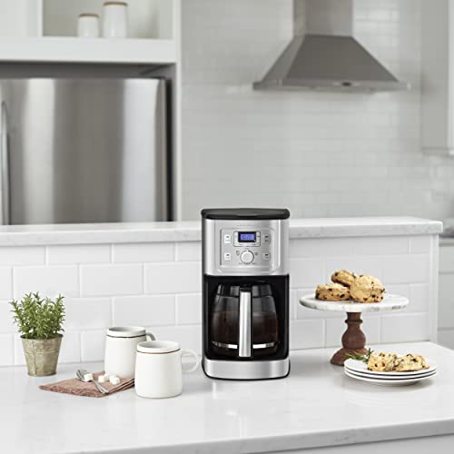 Cuisinart Brew Central Digital Display 14-Cup Self-cleaning Programmable Coffee Maker (Renewed) (CBC-7200PCFR)