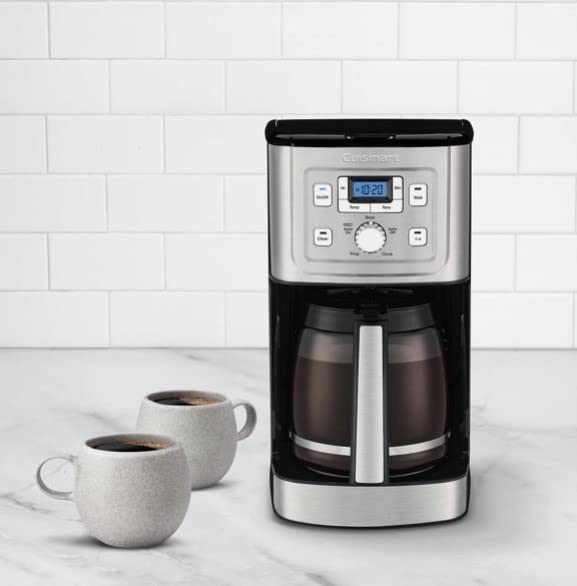 Cuisinart Brew Central Digital Display 14-Cup Self-cleaning Programmable Coffee Maker (Renewed) (CBC-7200PCFR)