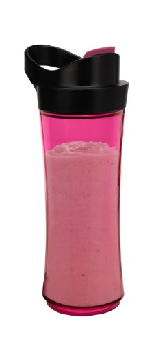 Oster BLSTPB-WPK My Blend 250-Watt Blender with Travel Sport Bottle, Pink