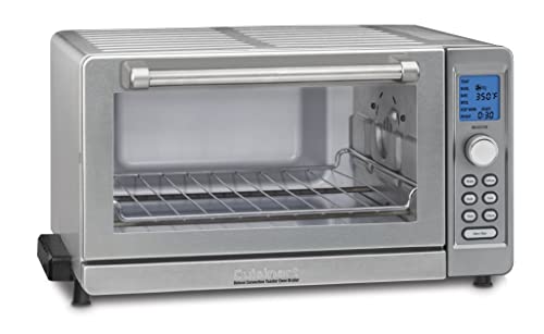 Cuisinart TOB-135N Deluxe Convection Toaster Oven Broiler, Brushed Stainless