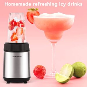 Bullet Blender Smoothie Maker 900W with To-Go Cups, Smoothie Blender, Upgrade 6-Point Blade, Smoothie Blender, Shake Blender Combo for Frozen Drink