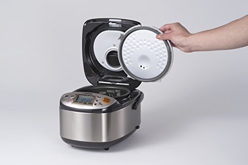 Zojirushi NS-LHC05 Micom Rice Cooker & Warmer, Stainless Dark Brown