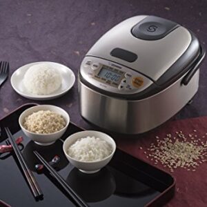 Zojirushi NS-LHC05 Micom Rice Cooker & Warmer, Stainless Dark Brown