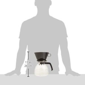 Melitta 640616 Coffee Maker, 52 oz, Glass Carafe