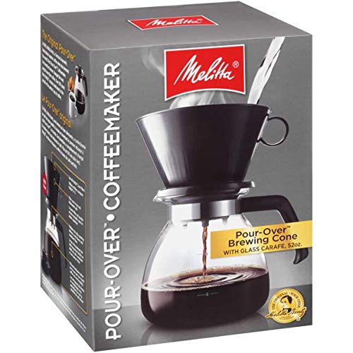 Melitta 640616 Coffee Maker, 52 oz, Glass Carafe