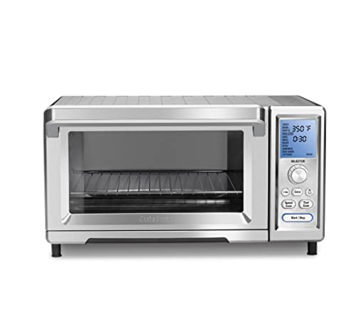 Cuisinart TOB-260N1 Chef's Convection Toaster Oven, 20.87"(L) x 16.93"(W) x 11.42"(H), Stainless Steel