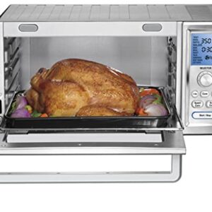 Cuisinart TOB-260N1 Chef's Convection Toaster Oven, 20.87"(L) x 16.93"(W) x 11.42"(H), Stainless Steel