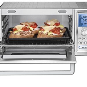 Cuisinart TOB-260N1 Chef's Convection Toaster Oven, 20.87"(L) x 16.93"(W) x 11.42"(H), Stainless Steel