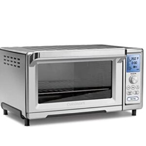 Cuisinart TOB-260N1 Chef's Convection Toaster Oven, 20.87"(L) x 16.93"(W) x 11.42"(H), Stainless Steel