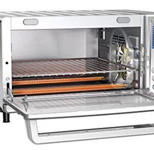 Cuisinart TOB-260N1 Chef's Convection Toaster Oven, 20.87"(L) x 16.93"(W) x 11.42"(H), Stainless Steel