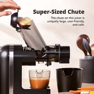 Greater Goods Slow Masticating Juicer - A Powerful, Low-Key, Easy to Clean Cold Press Juicer | A Juice Extractor for the Healthiest, Most Delicious Fruit and Vegetable Juices | Designed in St. Louis