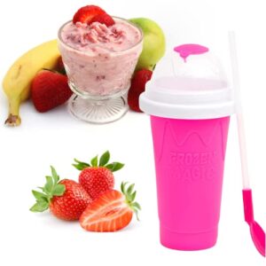 slushy maker slushy maker cup slushie cup slushie maker slushie maker cup ez slushy cup slushie cups maker cup slushy cups slushy freeze cup slush cup squeeze slushing cup slushy cup maker (Pink)