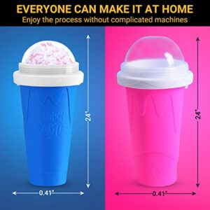 slushy maker slushy maker cup slushie cup slushie maker slushie maker cup ez slushy cup slushie cups maker cup slushy cups slushy freeze cup slush cup squeeze slushing cup slushy cup maker (Pink)