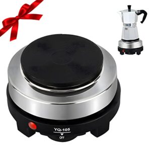 artilife 500w small electric hot plate, multi-function portable stove kitchen cooktop electric heater for home 110v