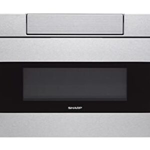 Sharp SMD2470AS Microwave Drawer Oven, 24-Inch 1.2 Cu. Feet, Stainless Steel