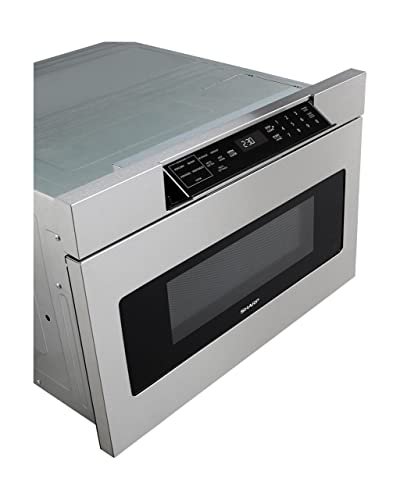 Sharp SMD2470AS Microwave Drawer Oven, 24-Inch 1.2 Cu. Feet, Stainless Steel