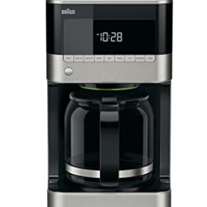 Braun Brew Sense Drip Coffee Maker, 12 cup, Black