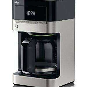 Braun Brew Sense Drip Coffee Maker, 12 cup, Black