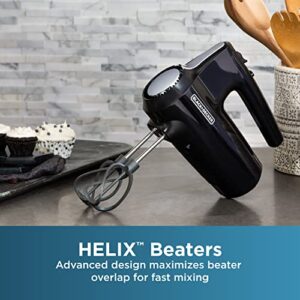 BLACK+DECKER Hand Held Mixer MX610B, 5-Speed