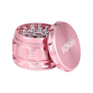 HOKirin 2.5" Pink Grinder Large Grinder for Spice