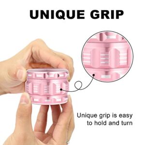 HOKirin 2.5" Pink Grinder Large Grinder for Spice