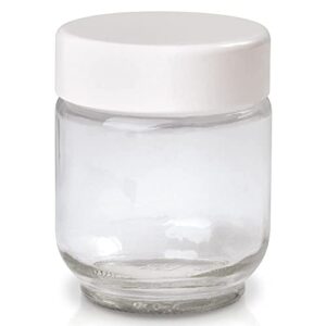 euro cuisine glass jars for yogurt maker, set of 8