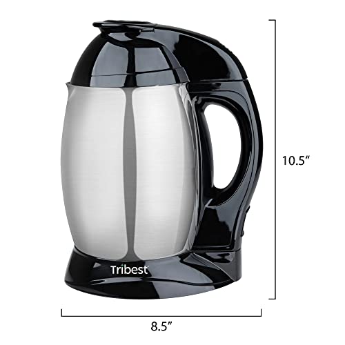 Tribest SB-130 Soyabella, Automatic Soy Milk and Nut Milk Maker Machine, Stainless Steel Large