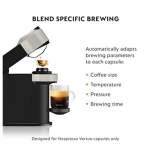 Nespresso Vertuo Next Coffee and Espresso Machine by Breville, 18 Fluid Ounces,Light Grey