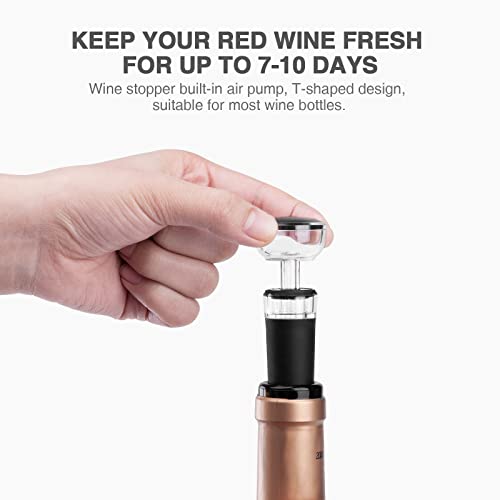 mafiti Wine Bottle Opener Stopper Electric Automatic Wine Corkscrew Christmas Gifts Set