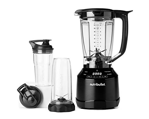 NutriBullet NBF50520 Touch Combo Blender, 64 oz, Black