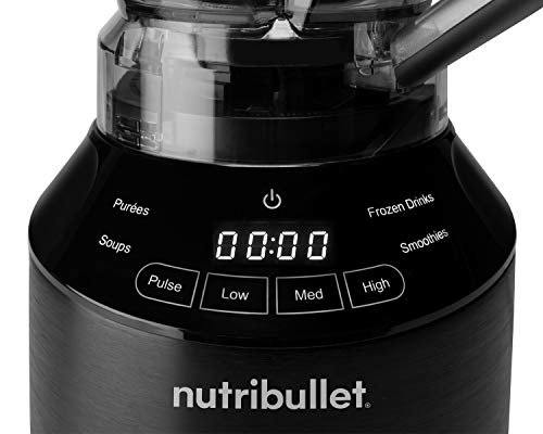 NutriBullet NBF50520 Touch Combo Blender, 64 oz, Black