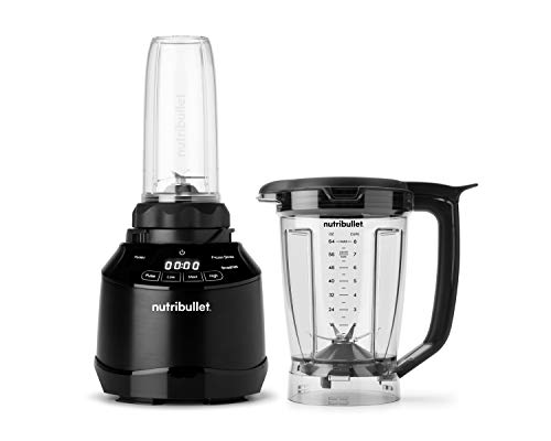 NutriBullet NBF50520 Touch Combo Blender, 64 oz, Black