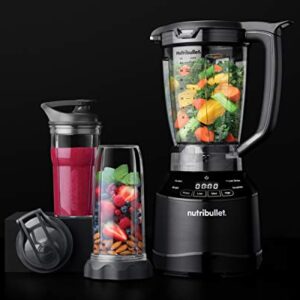 NutriBullet NBF50520 Touch Combo Blender, 64 oz, Black