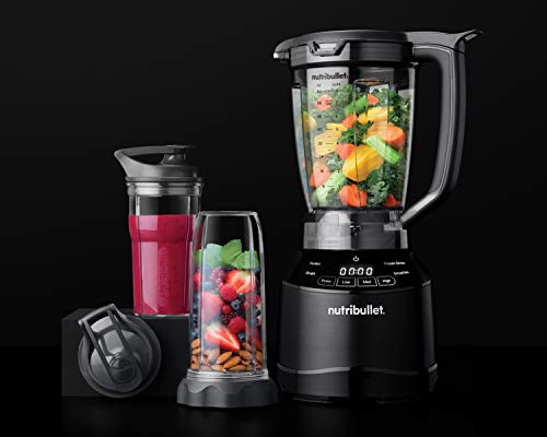 NutriBullet NBF50520 Touch Combo Blender, 64 oz, Black