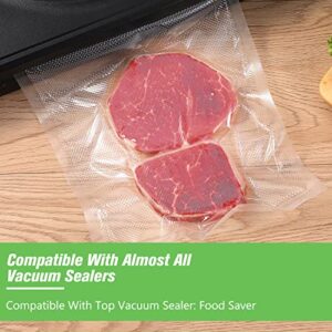 Vacuum Sealer Bags for Food Saver Vacuum Sealer Bags Rolls 3 Pack 6 8 11 Inch Food Vacuum Seal Bags Freezer Bags For Vacuum Sealer Machine Vtuuu Food Storage Bags