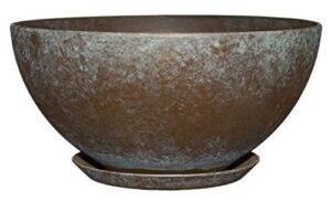 classic home and garden 807-188t premiere collection planter, vogue 8″, earth
