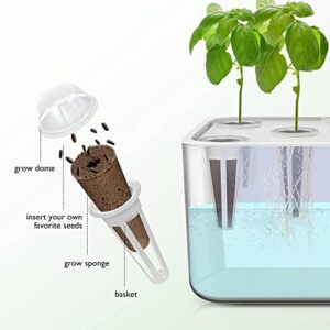 Ahopegarden Seed Pod Kit for Indoor Garden Hydroponic Growing System - Including 51 Pieces Accessories