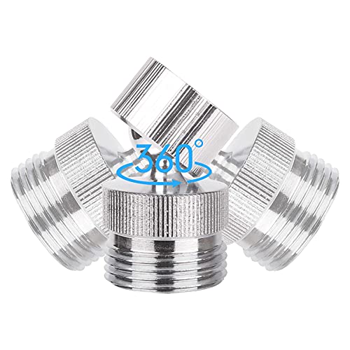 4 Pieces Garden Hose Adapter Kit Faucet Adapter Kit, Multi-Thread Sink to Hose Adapter Water Filter Adapter Female to Female / Male to Female, Swivel Faucet Aerator Adapter Water Hose Adapter