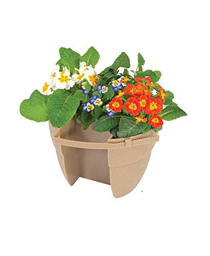 EMSCO Bloomers Post Planter – Both Permanent and Temporary Installation Options – Garden in Untraditional Spaces – Sand