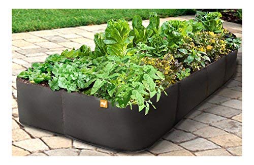 3 ft X 6 ft Victory 8 EZ-GRO Med Rectangle Raised Garden Bed Just Right Size AeroFlow Proprietary Fabric Grow Your OWN